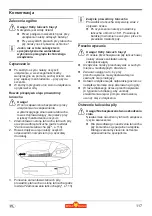 Предварительный просмотр 117 страницы Wolf Garten LI-ION POWER CSA 700 Original Operating Instructions