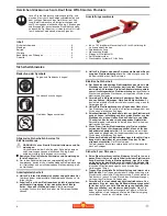 Preview for 6 page of Wolf Garten LI-ION POWER HSA 45 V Original Operating Instructions