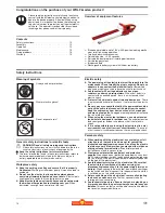 Предварительный просмотр 10 страницы Wolf Garten LI-ION POWER HSA 45 V Original Operating Instructions