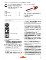 Предварительный просмотр 22 страницы Wolf Garten LI-ION POWER HSA 45 V Original Operating Instructions