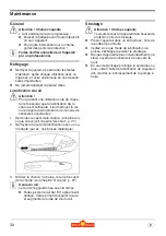 Preview for 30 page of Wolf Garten Li-ION POWER PSA 700 Original Operating Instructions