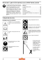 Preview for 42 page of Wolf Garten Li-ION POWER PSA 700 Original Operating Instructions