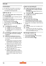 Preview for 47 page of Wolf Garten Li-ION POWER PSA 700 Original Operating Instructions