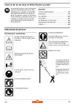 Preview for 75 page of Wolf Garten Li-ION POWER PSA 700 Original Operating Instructions