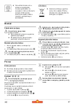 Preview for 87 page of Wolf Garten Li-ION POWER PSA 700 Original Operating Instructions