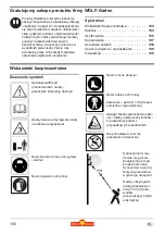 Preview for 100 page of Wolf Garten Li-ION POWER PSA 700 Original Operating Instructions