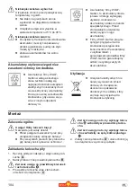 Preview for 104 page of Wolf Garten Li-ION POWER PSA 700 Original Operating Instructions