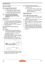 Preview for 107 page of Wolf Garten Li-ION POWER PSA 700 Original Operating Instructions