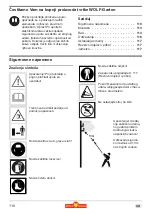 Preview for 110 page of Wolf Garten Li-ION POWER PSA 700 Original Operating Instructions