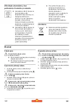 Preview for 122 page of Wolf Garten Li-ION POWER PSA 700 Original Operating Instructions