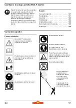 Preview for 127 page of Wolf Garten Li-ION POWER PSA 700 Original Operating Instructions