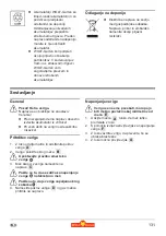 Preview for 131 page of Wolf Garten Li-ION POWER PSA 700 Original Operating Instructions