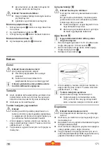 Preview for 171 page of Wolf Garten Li-ION POWER PSA 700 Original Operating Instructions