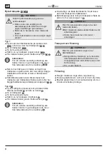 Preview for 60 page of Wolf Garten Lycos 40 M Series Original Operating Instructions