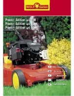 Wolf Garten Power Edition 40 TMA Instruction Manual предпросмотр