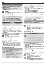 Предварительный просмотр 18 страницы Wolf Garten PS 20 eM Operating Instructions Manual