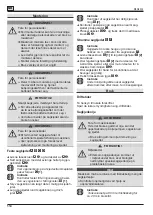 Предварительный просмотр 114 страницы Wolf Garten PS 20 eM Operating Instructions Manual