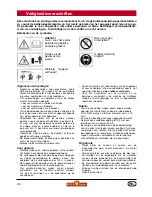 Предварительный просмотр 24 страницы Wolf Garten RQ 250 Instruction Manual