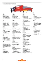 Preview for 2 page of Wolf Garten RR 2000 Original Operating Instructions