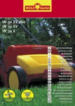 Wolf Garten UV 30 EV plus Instruction Manual preview