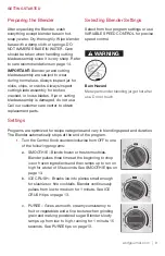 Предварительный просмотр 9 страницы Wolf Gourmet WGBL200S Use & Care Manual