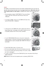 Предварительный просмотр 20 страницы Wolf Gourmet WGCO150S Use & Care Manual