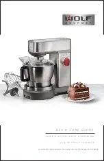 Wolf Gourmet WGSM100S Use & Care Manual предпросмотр