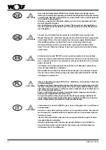 Предварительный просмотр 2 страницы Wolf 2745167 Manual