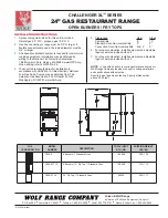 Предварительный просмотр 2 страницы Wolf C24S-2FT12 Installation Instructions