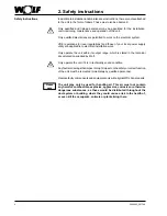 Предварительный просмотр 4 страницы Wolf CFL-WRG Installation And Maintenance Instructions Manual