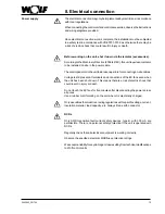 Предварительный просмотр 15 страницы Wolf CFL-WRG Installation And Maintenance Instructions Manual