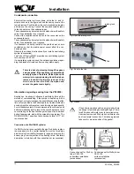 Preview for 16 page of Wolf CGB-11 Installation Instructions Manual