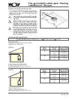 Preview for 12 page of Wolf CGG-1K-24 Installation And Operating Instructions Manual