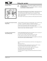 Preview for 15 page of Wolf CGG-1K-24 Installation And Operating Instructions Manual