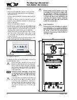 Preview for 10 page of Wolf CGG-2-18 Installation And Maintenance Instructions Manual