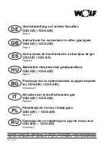 Preview for 1 page of Wolf CGG-2 Instructions Manual