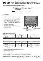 Preview for 6 page of Wolf CGG-2 Instructions Manual