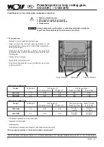 Preview for 8 page of Wolf CGG-2 Instructions Manual