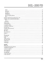 Preview for 6 page of Wolf DCL-200 FD User Manual