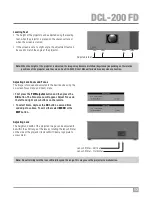 Preview for 18 page of Wolf DCL-200 FD User Manual