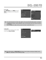 Preview for 40 page of Wolf DCL-200 FD User Manual