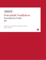 Wolf DD30 Installation Manual preview