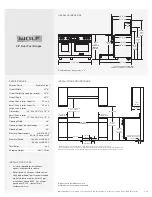 Preview for 2 page of Wolf DF484CG Specification Sheet