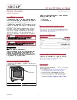Wolf Drawer Microwave Oven General Information Manual preview