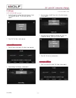 Preview for 10 page of Wolf Drawer Microwave Oven General Information Manual