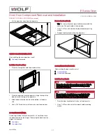 Предварительный просмотр 41 страницы Wolf E Series General Information Manual