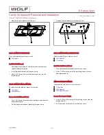 Предварительный просмотр 50 страницы Wolf E Series General Information Manual