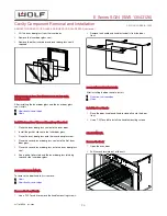 Preview for 27 page of Wolf E Series Service Manual