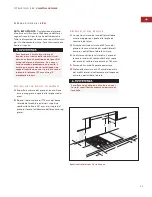 Предварительный просмотр 42 страницы Wolf Gas Multi-Function Cooktop Installation Instructions Manual