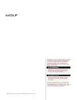 Preview for 61 page of Wolf ICBCT30IU Use & Care Information Manual